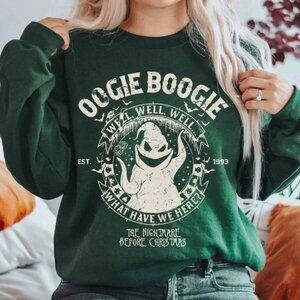 Forest-Oogie Boogie Man Est. 1993 Sweatshirt, Mickey Not So Scary Party, Disneyl